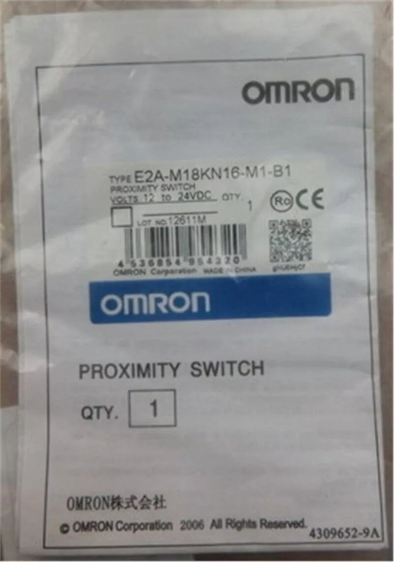 Omron E2A-M18KN16-M1-B1 Proximity Switch