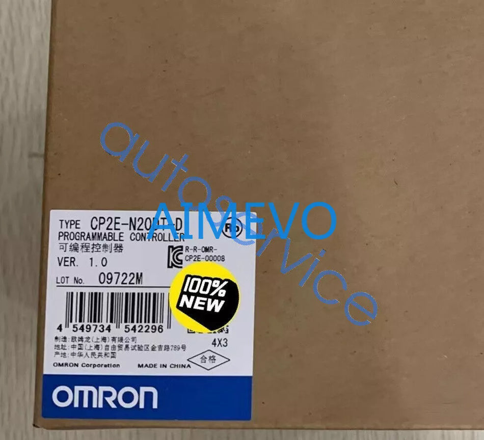 New Omron CP2E-N20DR-D CP2EN20DRD Programmable Controller