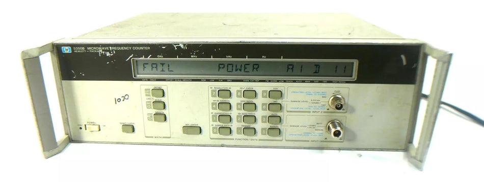 HP 5350B Microwave Frequency Counter - Reliable Frequency Measuring Instrument
