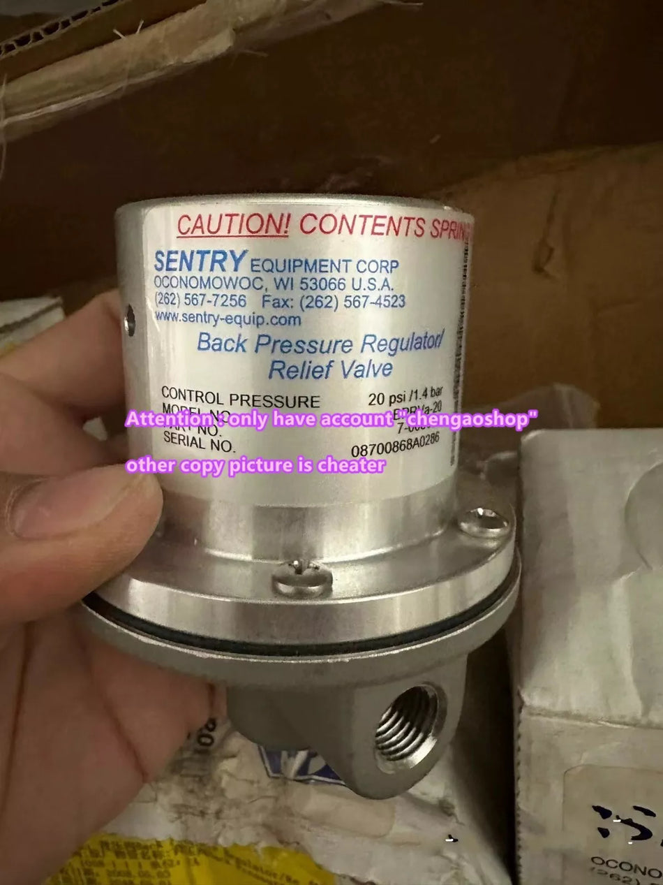 1PCS New BPRVa-20 backpressure valve #N361F YF