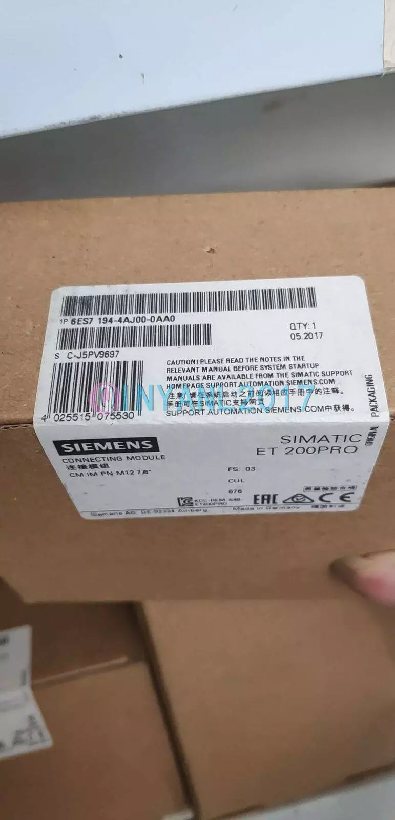 1PC New SIEMENS 6ES7194-4AJ00-0AA0 6ES7 194-4AJ00-0AA0