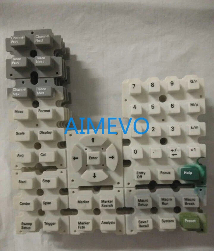 Replacement Membrane Keypad for HP Agilent Keysight E5071C Button Film