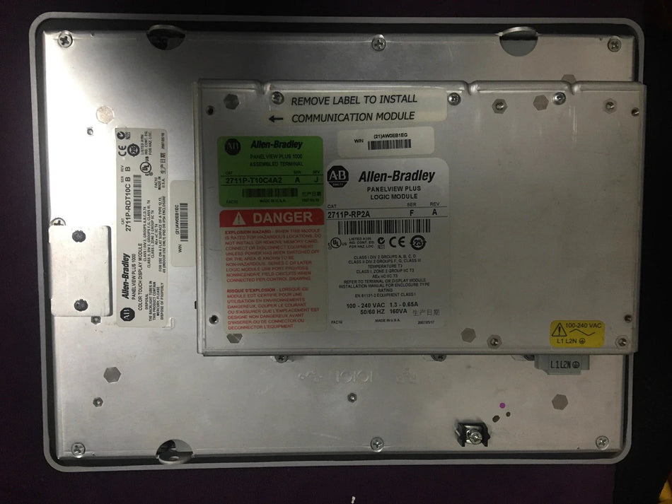 Allen-Bradley 2711P-RDT10C/2711P-T10C4A2/2711P-RP2A Product Bundle