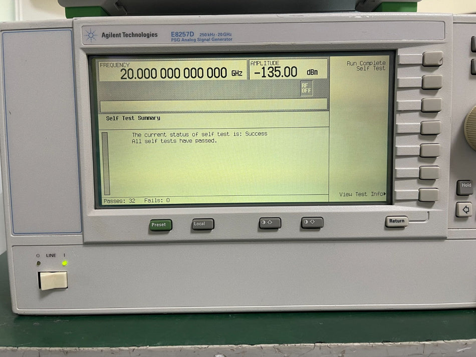 Agilent E8257D Analog Signal Generator