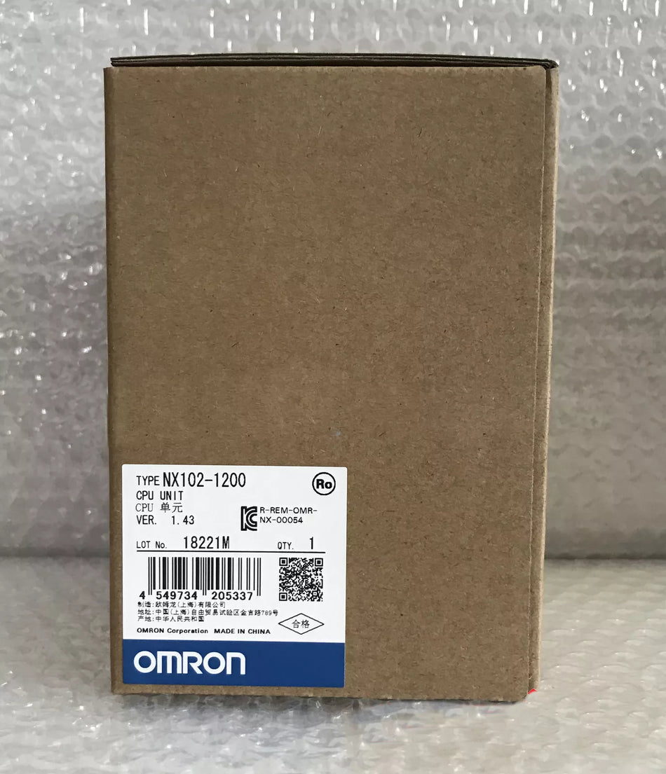 1PCS New Omron NX102-1200 NX1021200 In Box Expedited Shipping