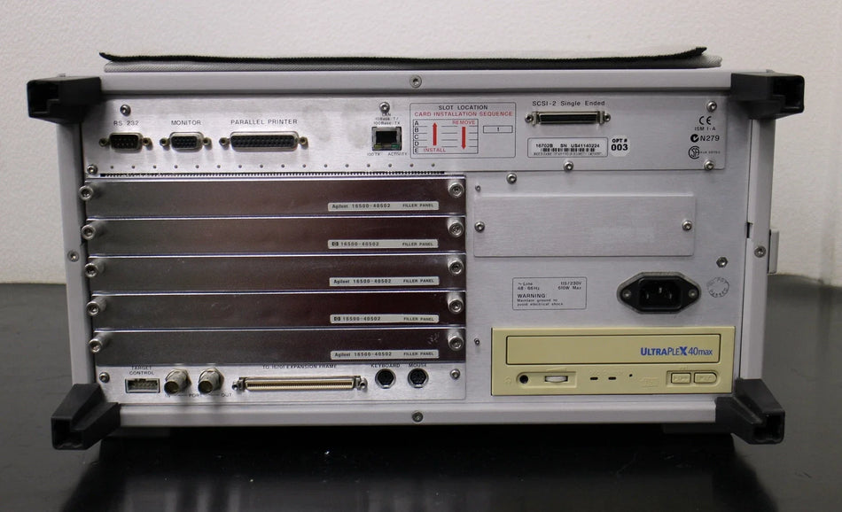 Agilent 16702B /003 Logic Analyzer Main Frame