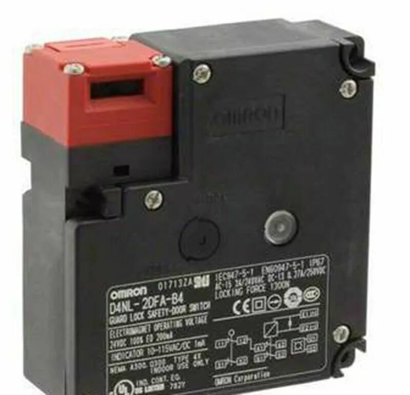 OMRON Locking Safety Door Switch D4NL-2DFA-B4 - 1PCS New In Box