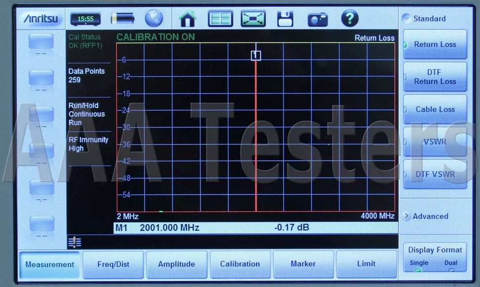 Anritsu S331L Site Master Cable & Antenna Analyzer SiteMaster 4GHz S331