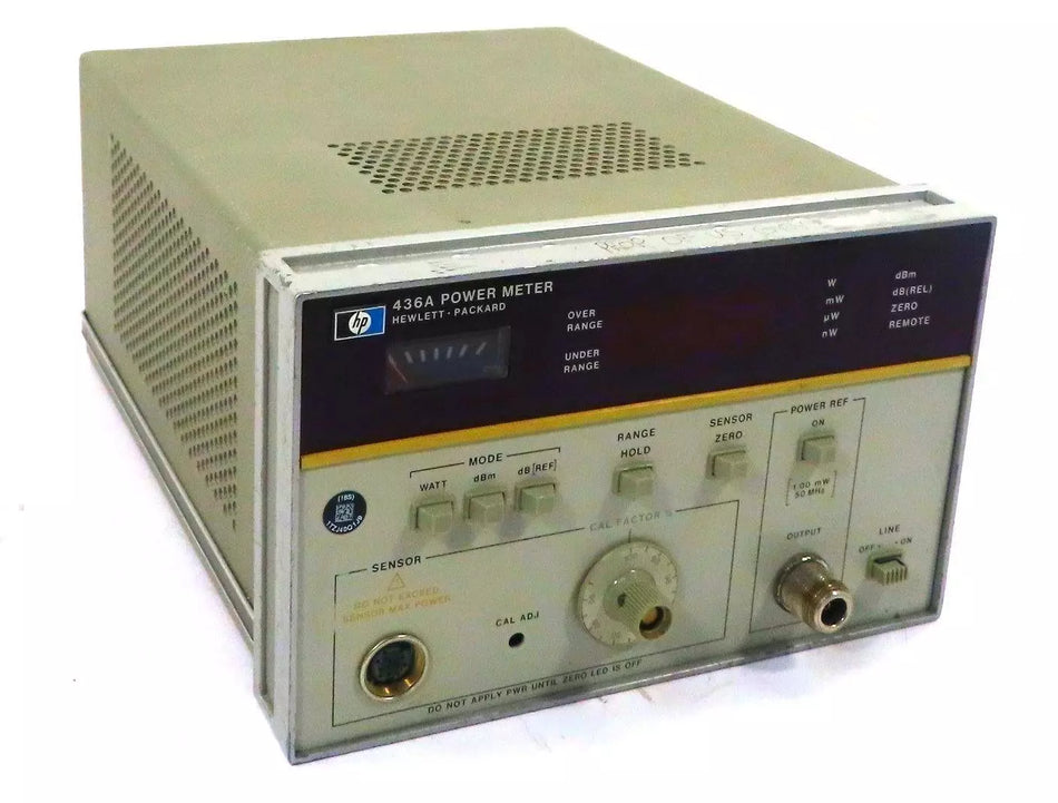 HP Hewlett Packard 436A Power Meter - Reliable Measurement Device