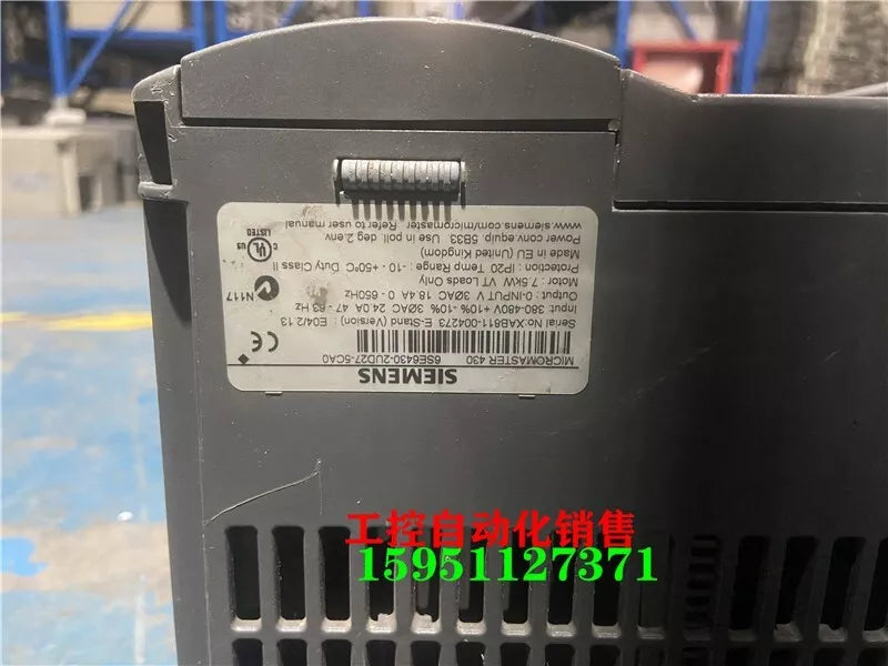 1PC USED Frequency converter 6SE6430-2UD27-5CA0 ( or ) #L4267Y LZ