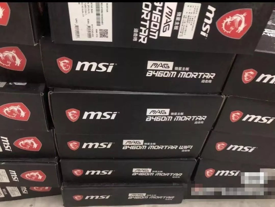 1pc NEW MSI B460M MORTAR Motherboard By or FedE #V5SL CH