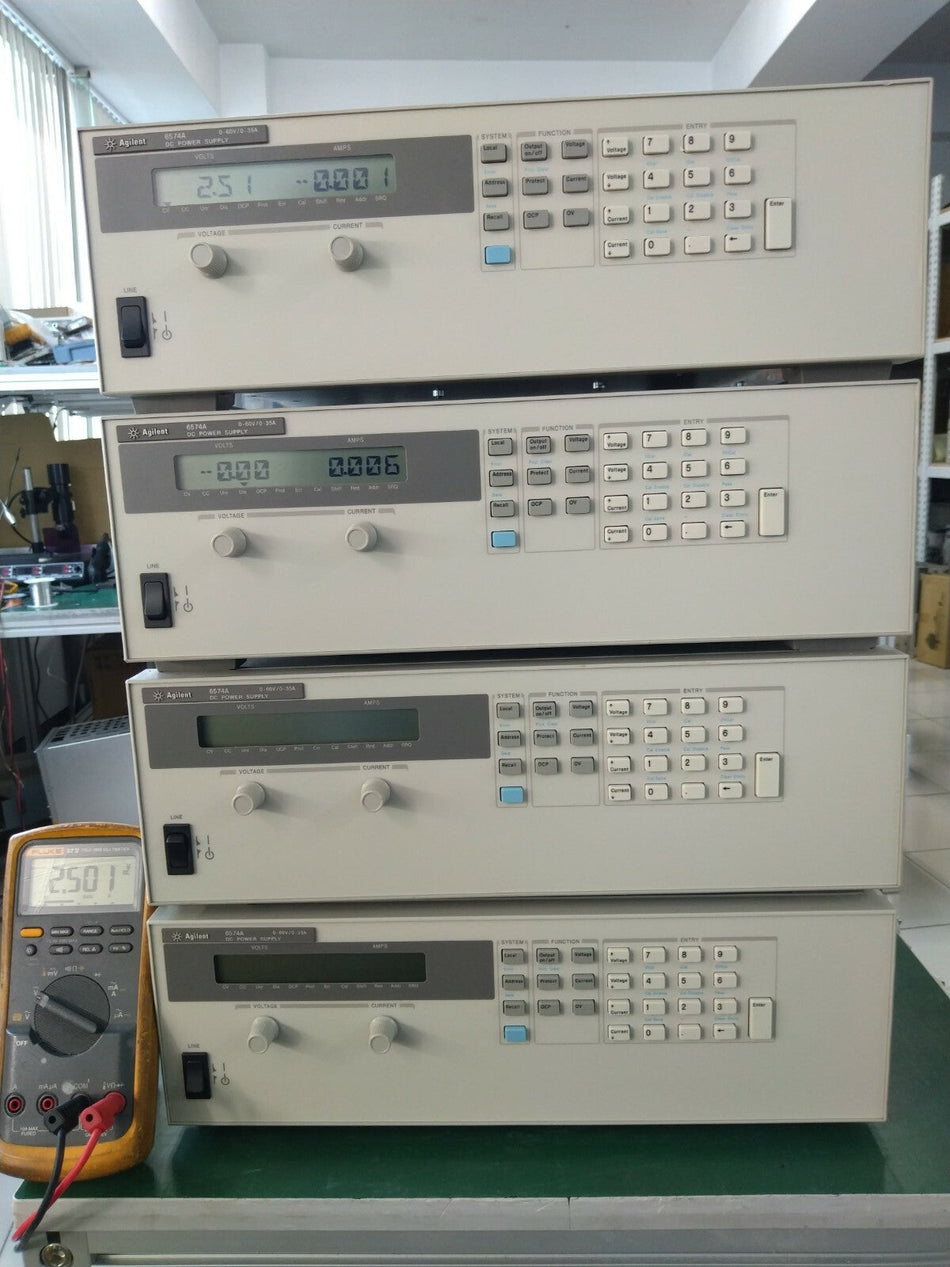 Agilent 6574A DC Power Supply 0-60V 0-35A