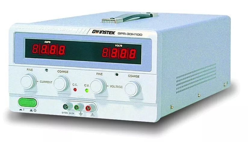 GW Instek GPR-30H10D DC Linear Power Supply 300W 300V 1A