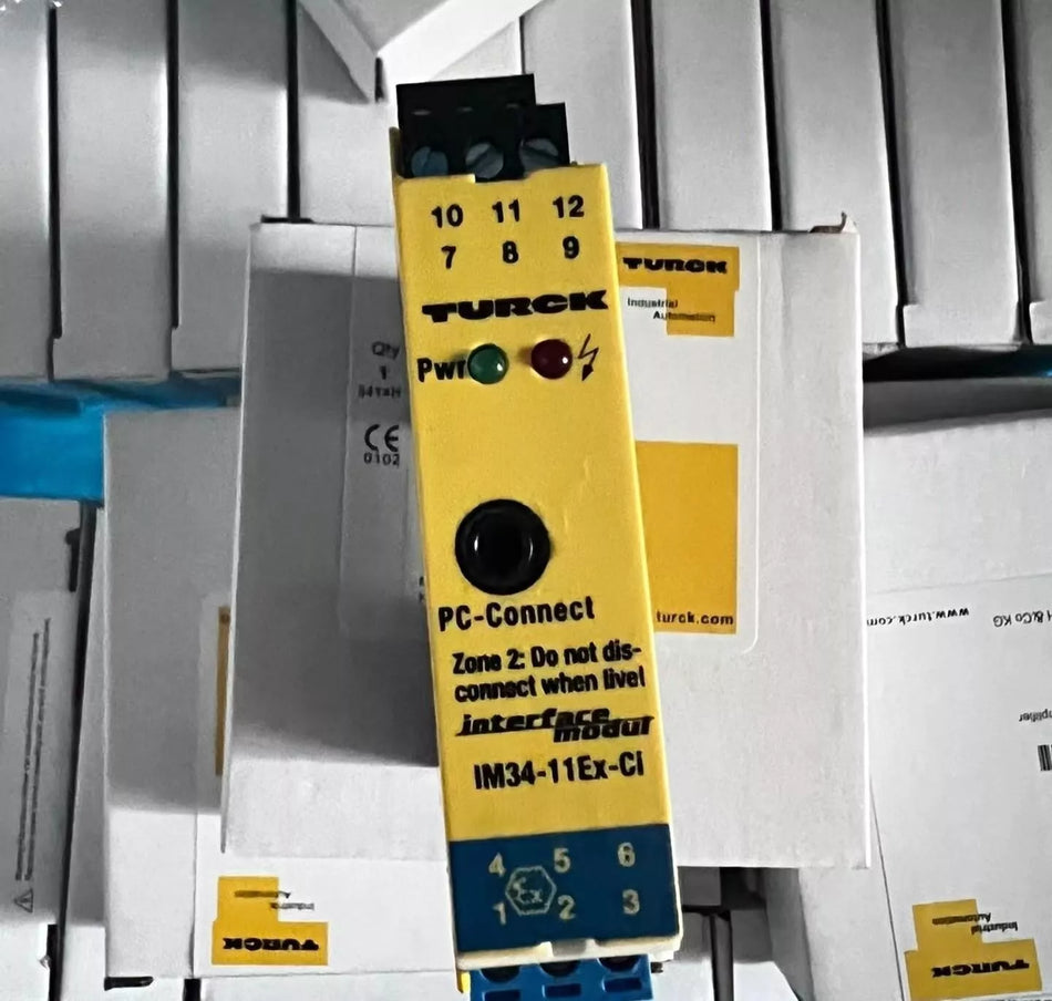 1pc NEW TURCK IM34-11Ex-Ci Relay #VDC8 CH