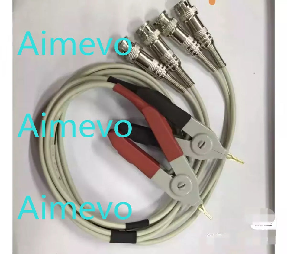 Four Wire Kelvin Test Clips with BNC for LCR Meters (2x Tweezers)