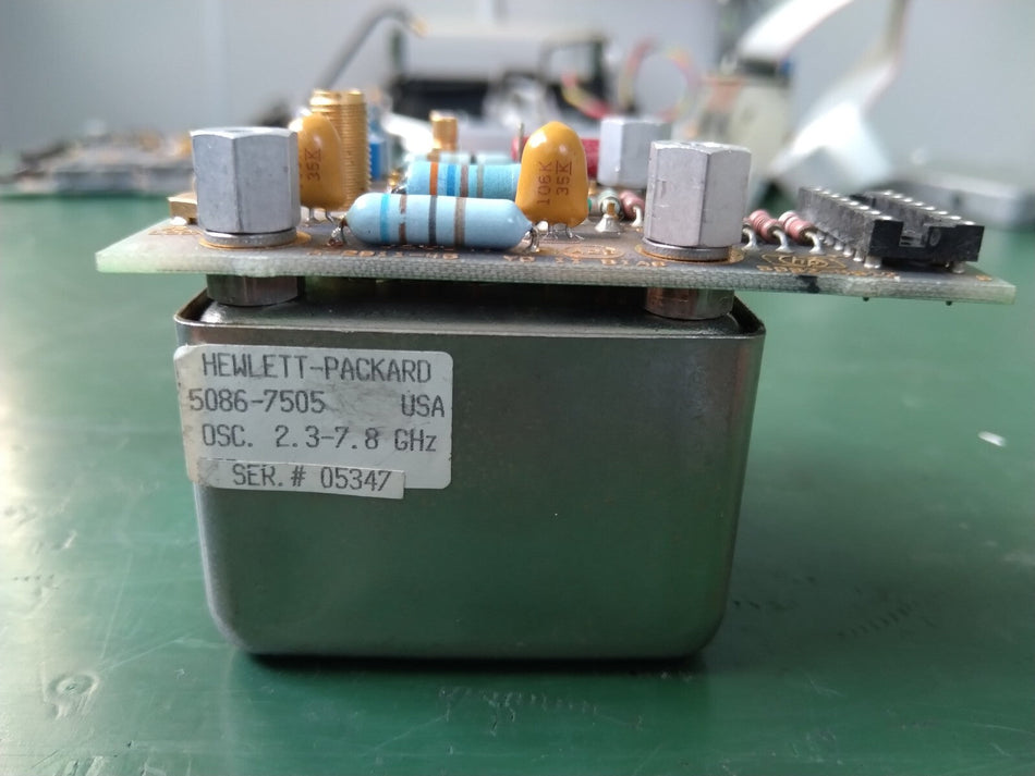 Agilent YIG Tuned Oscillator 5086-7505 2.3-7.8GHz