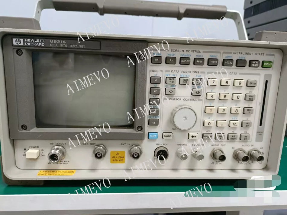 agilent/HP 8921A Service Monitor RF Communications Test Set to 1GHz