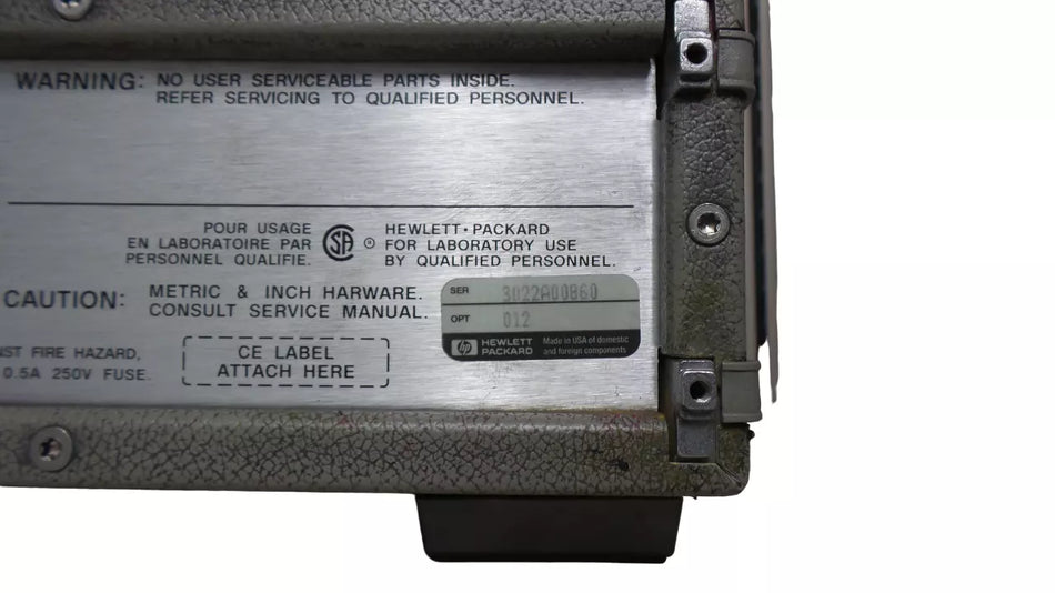 HP 11982A Lightwave Converter 1200-1600nm