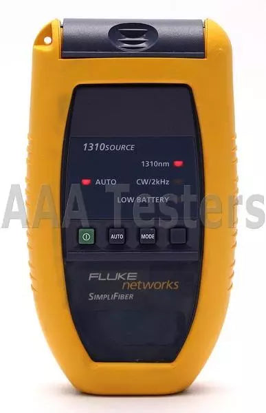 Fluke Networks Simplifiber SM 1310nm Source For Fiber Optic Loss Testing