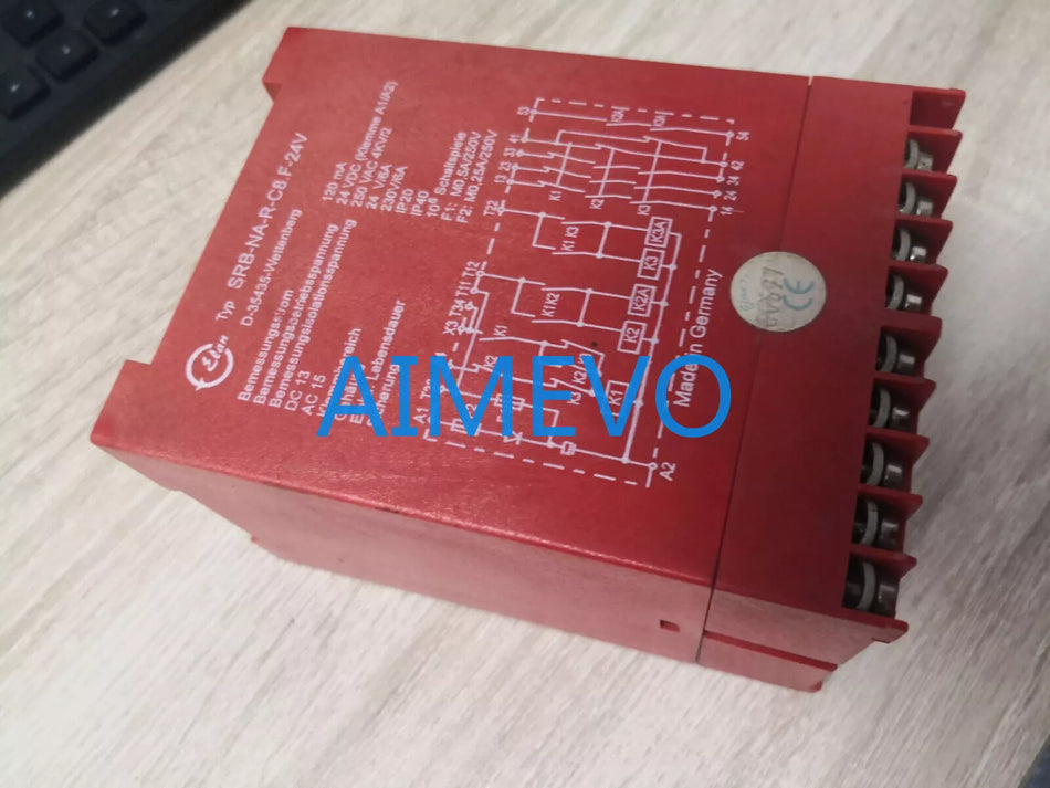 1PC Elan SRB-NA-R-C8.F-24V Relay 250VAC 120mA USED