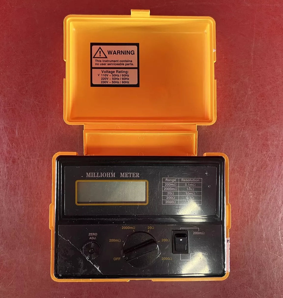 EXTECH 380460 197869 Milliohm Meter