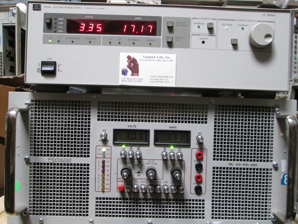 Adjustable Power Supply Agilent 6010A
