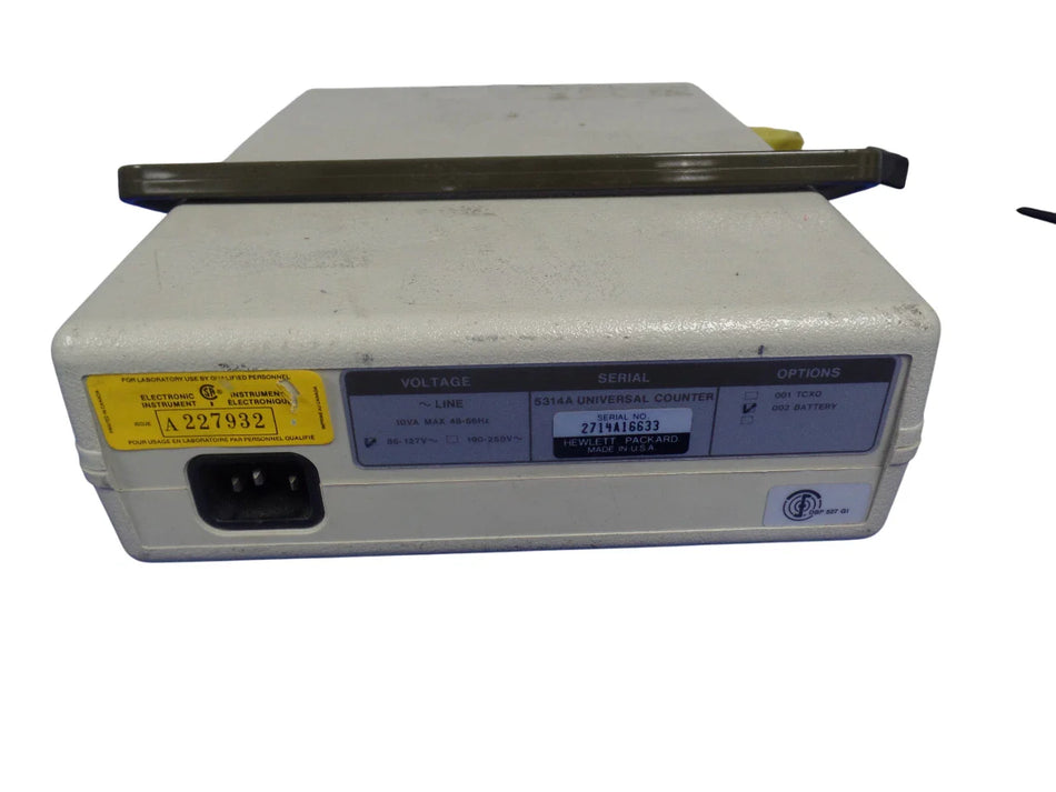 HP 5314A Universal Counter Opt:002