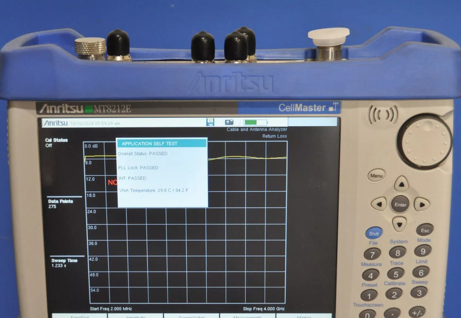 Anritsu MT8212E CellMaster Base Station with ICN50B and GPS Antenna Needs Repair