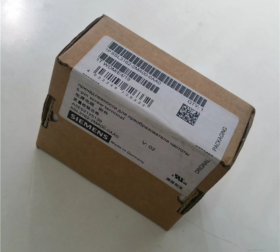 SIEMENS Power Plug 6SL3162-2MA00-0AA0 - New in Box