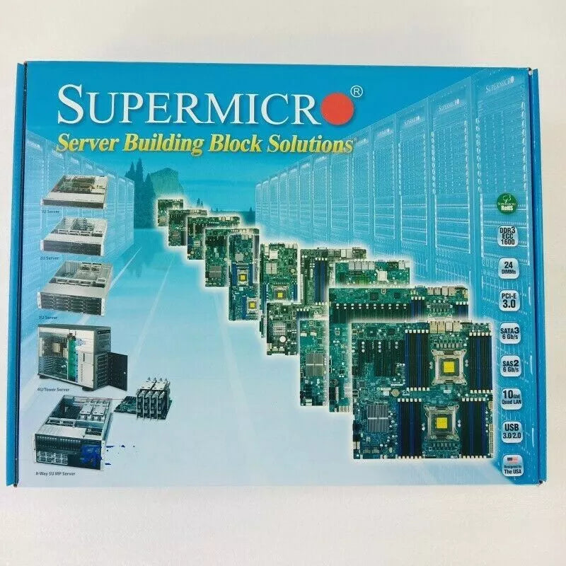 1pc NEW SUPERMICRO X7DAL-E REV:1.1 771 Motherboard #V96H CH
