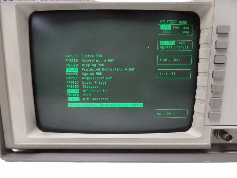 HEWLETT PACKARD Digitizing Oscilloscope 54501A - High-Quality Test Equipment