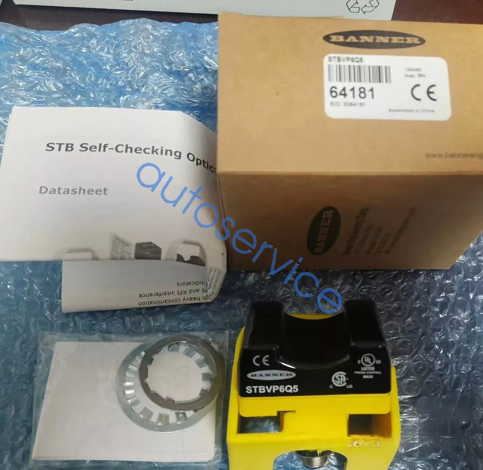 Banner Self-check touch button STBVP6Q5 64181 Free transpt /