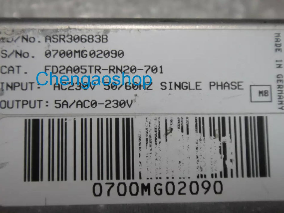 Bald Servo Drive FD2A05TR-RN20-701