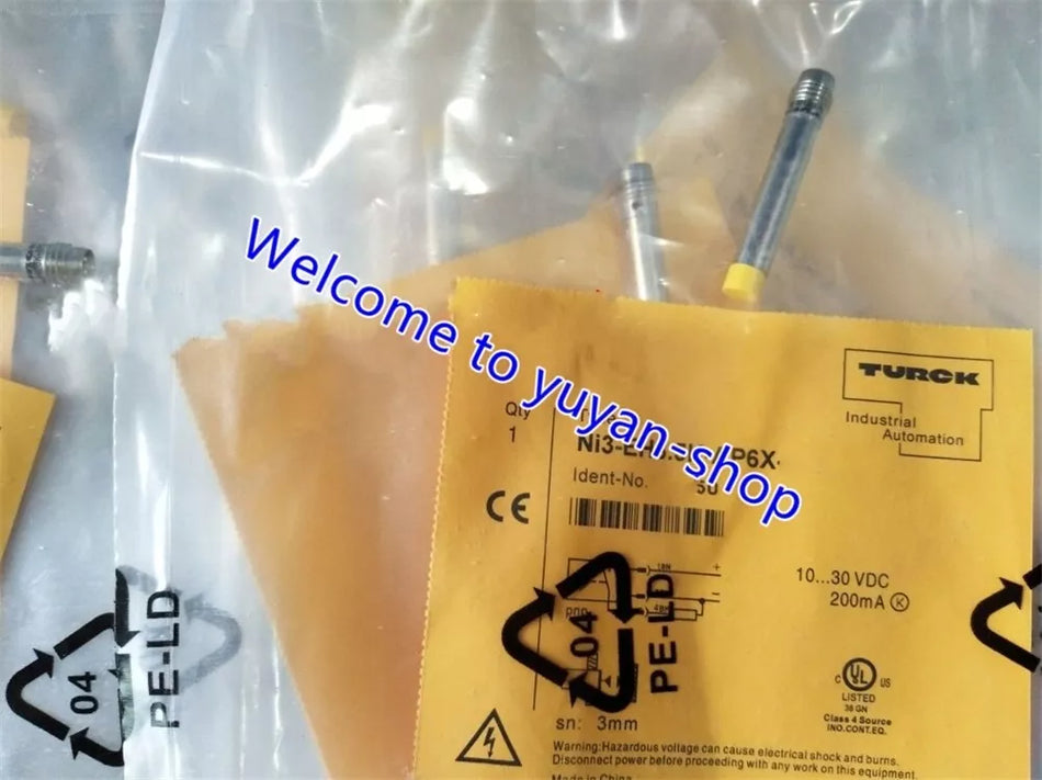 1PCS New For TURCK Proximity Switch NI3-EH6.5-AN6X