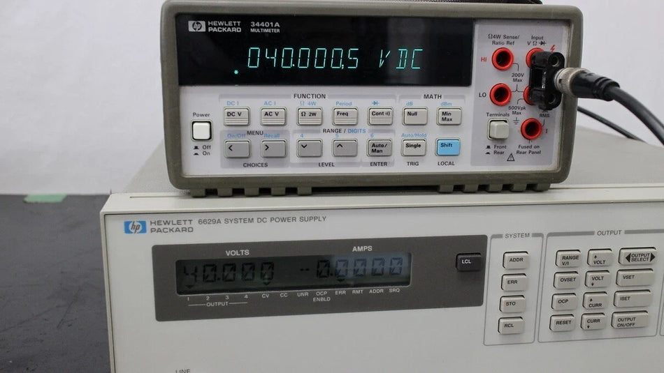 HP 6629A 50V 2A 50W 4ch SYSTEM Power Supply