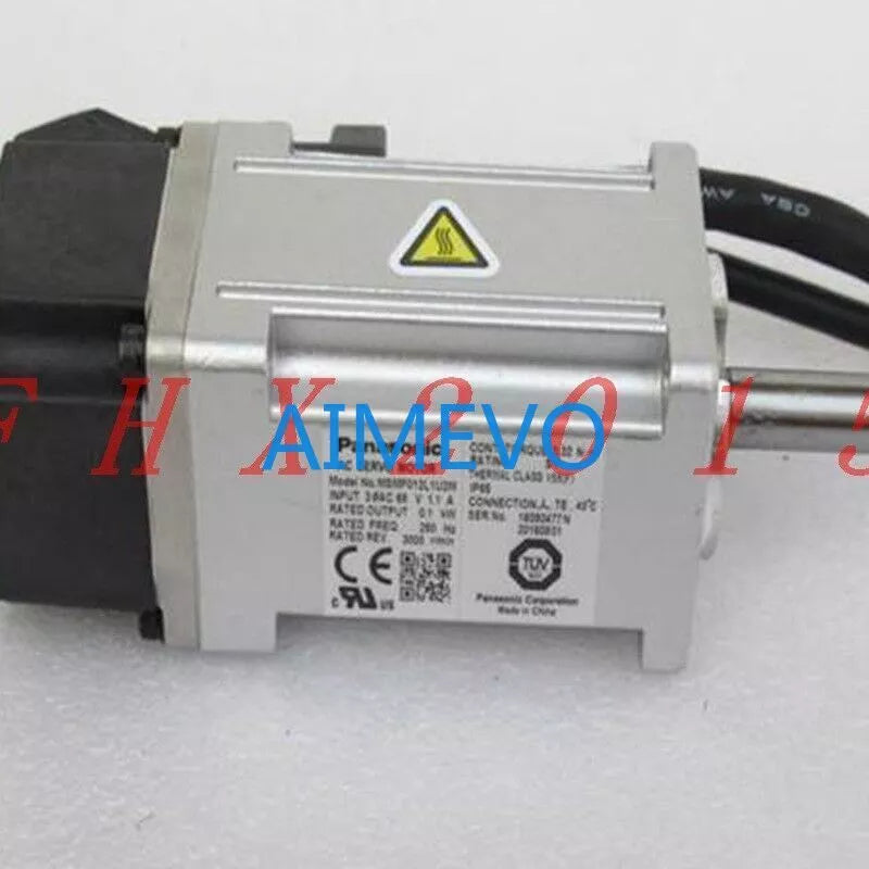 ONE NEW PANASONIC SERVO MOTOR MSMF012L1U2M