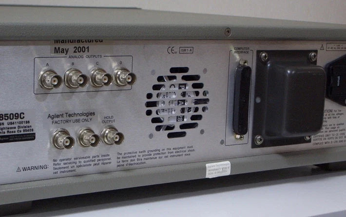 Agilent 8509C Lightwave Polarization Analyzer (Main Frame)