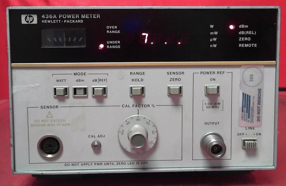 Agilent/Keysight 436A 2410A19014 RF Power Meter