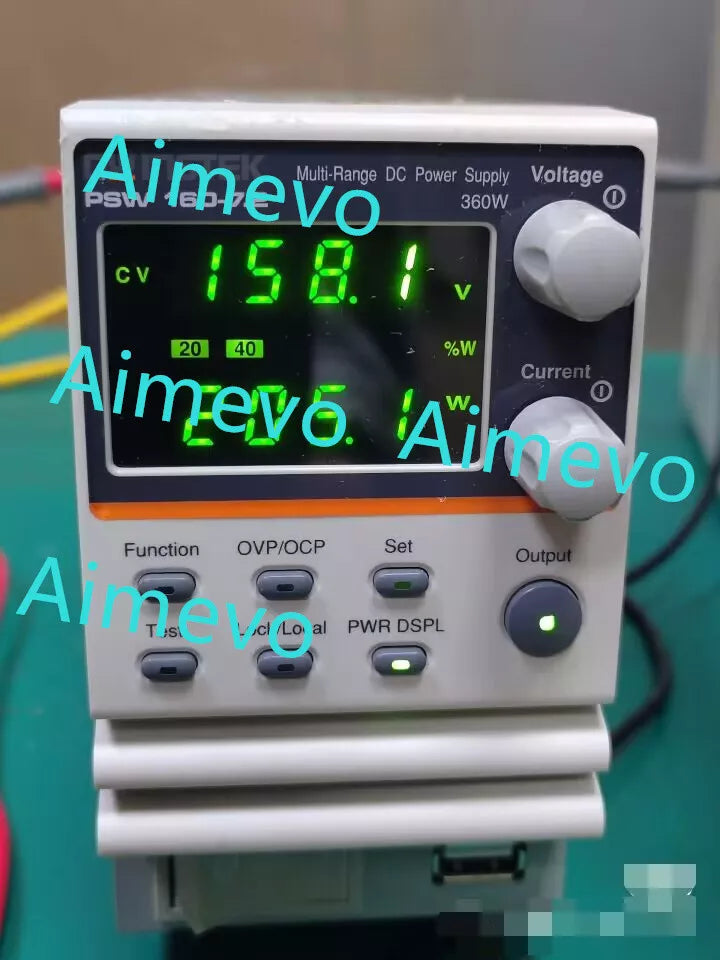 GW Instek PSW 160-7.2 Programmable DC AutoRange Power Supply 360W 160V 7.2A