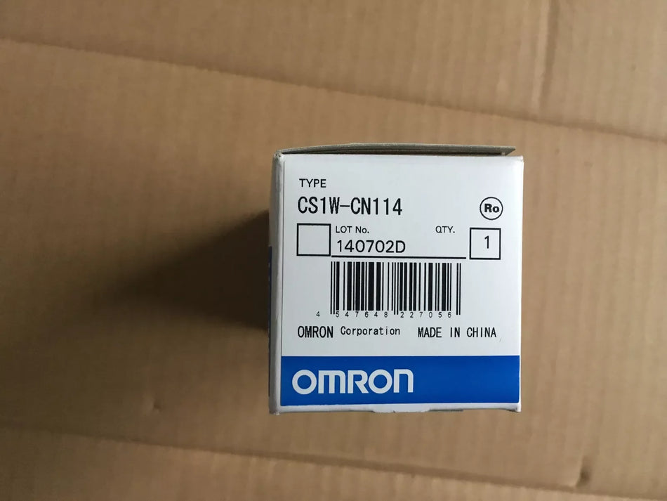 Omron CS1W-CN114 Programming Cable for CS Series PLC - New in Box