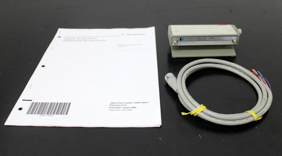 HP 8496H DC-18GHz 110dB 10dBstep Programable Attenuator