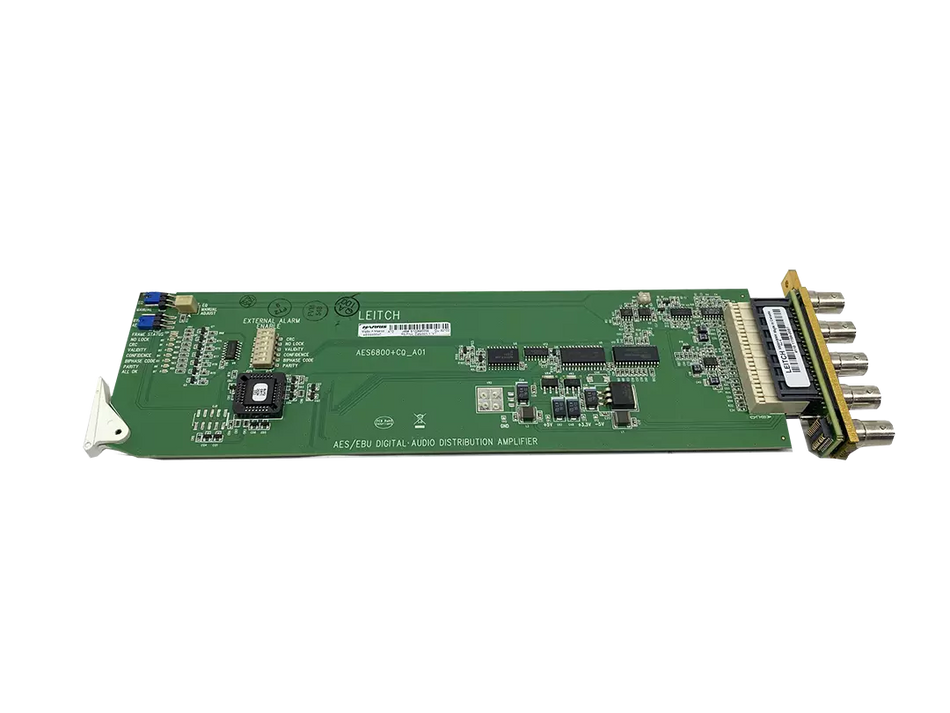 HARRIS AES6800+C AES/EBU Audio Distribution Amplifier (Balanced) SDI Back Panel