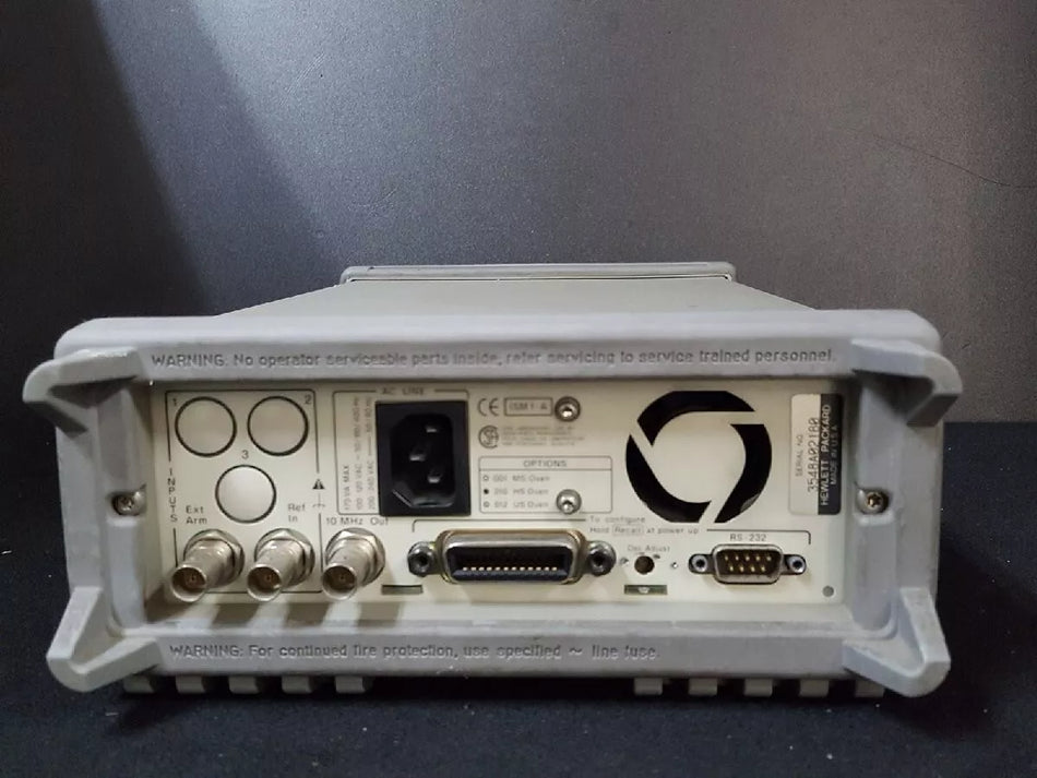 HP Keysight Agilent 53181A Universal Frequency Counter 225MHz, 10 Opt 010