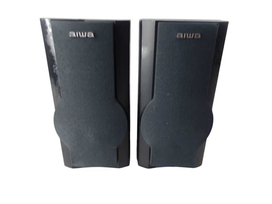 AIWA Speaker System SX-MS7 (PAIR) -Black- Free Shipping.