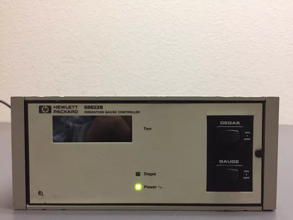 Hewlett Packard Ionization Gauge Controller 59822B