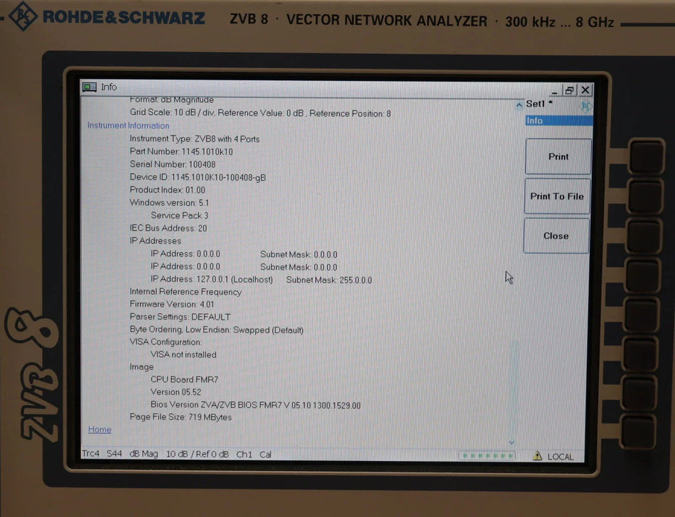 Lakeview Test and Measurement Device with LED Display