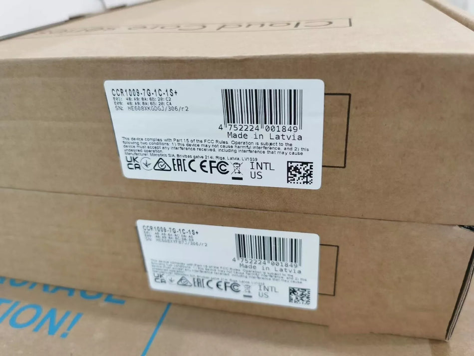 1PCS New MikroTik CCR1009-7G-1C-1S+ router #N869P YF