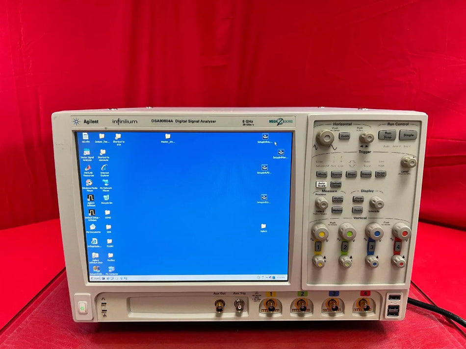 Agilent/Keysight DSA90604A Infiniium High Performance Oscilloscope, 6 GHz