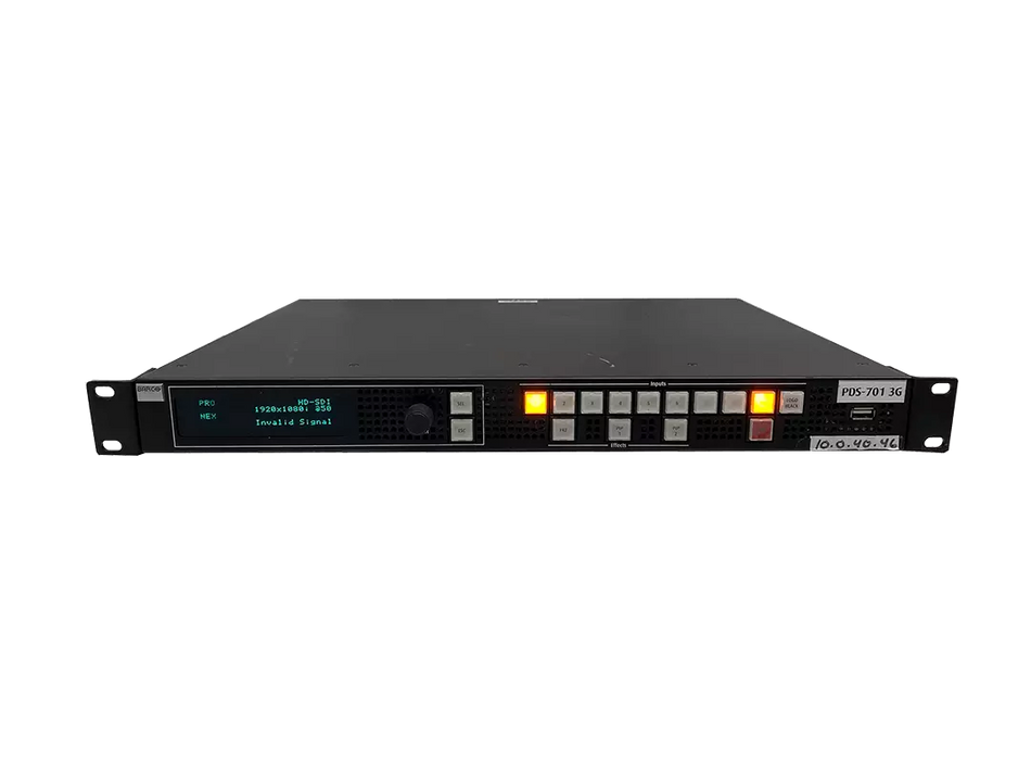 Barco PDS-701 3G Digital Switcher for Seamless Video Switching