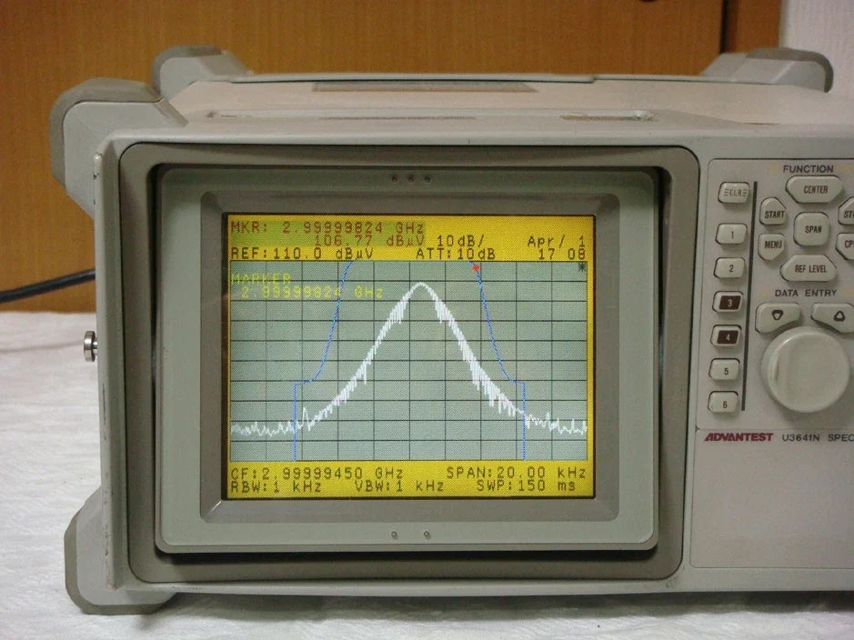 ADVANTEST U3641N/015/078 75ohm 3GHz RF Field Analyzer
